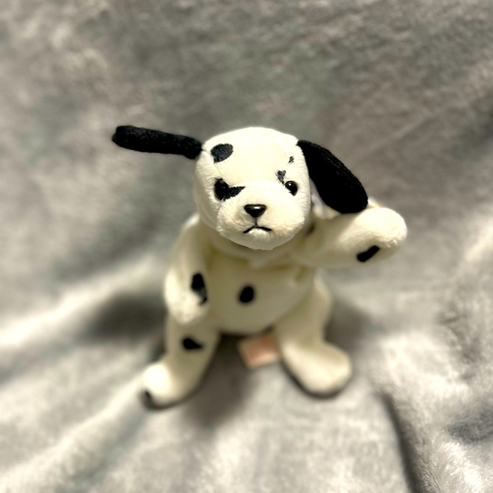 🐾 Ty Original Beanie Baby “Dotty” the Dalmatian Dog